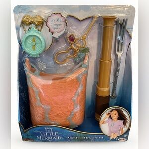 NEW jakks Disney The Little Mermaid Live Action Movie Ariel's Found Treasure Set